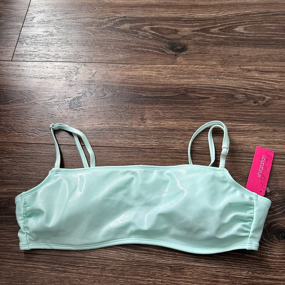 New metallic swimsuit top